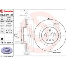 Brembo Fren Diski On Land Rover Range Rover 3 L322 2002-2012