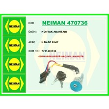 Bescher Kontak Kilidi - Anahtarlı Renault Kangoo 1998-2007