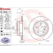 Brembo Fren Diski Arka Bmw E70 F15 E71 F16 (2 Adet)
