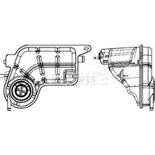 Behr Yedek Su Deposu A6 2005-2011 Cana - Canb - Canc - Cdya - Cdyb - Cdyc 2.7 Tdi-3.0 Tdi