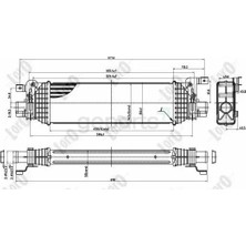 Bms Turbo Radyatoru (Intercooler) Fiesta 5 2001-2008 1.4 Tdci - 1.6 Tdci M - T (Veka)