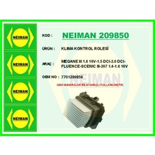 Bescher Klima Kontrol Rolesi Megane 3 1.6 16V-1.5 Dcı-2.0 Dcı - Fluence - Scenic 3-207 1.4-1.6 16V