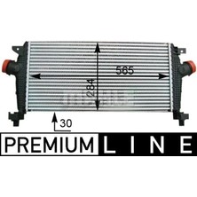 Behr Turbo Radyatörü (İntercooler) ASTRA J 2009-2016 CRUZE 2011-2014 A13DTE - A14NET - B14NET - A16LET