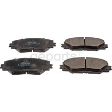 Goodyear Fren Balatası Ön RAV4 2006-2011 COROLLA Auris 2006 E - Mark Belgelı / Ceramıc Formula