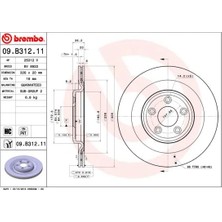 Brembo Fren Diski Arka Jaguar S - Type 2 X200 Xf X250 Xj X350 X351 X358 Xk 2 X150 (2 Adet)