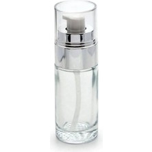 Dbyol Krem ve Losyon Şişesi 40 ml (3 Adet) (TEKRAR DOLDURULABİLİR) Şeffaf Gri Kapaklı  Boş Şişe