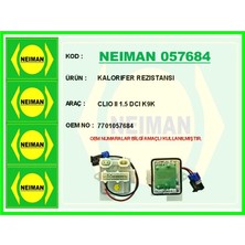 Bescher Kalorifer Rezıstansı Clio 2 1.5 Dcı K9K