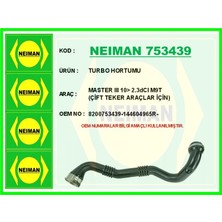 Bescher Turbo Hortumu Master 3 2010 2.3dcı M9T Çift Teker Araçlar Için