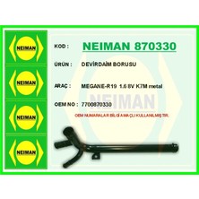 Bescher Devirdaim Borusu Megane - R19 1.6 8V K7M Metal