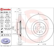 Brembo Fren Diski On 4-Matic Mercedes Gl - Class X164 2006-2012