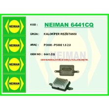 Bescher Kalorifer Rezistansı Peugeot P3008-P5008 1.6 2.0 2015