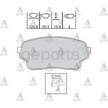 Maher Fren Balata Grand Vitara 2003-2006 Xl7 Ön