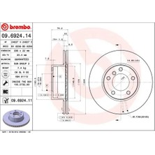 Brembo Fren Diski On Bmw E39 (2 Adet)