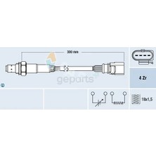 FAE Oksijen Sensoru Golf5-Golf6-Jetta - Tiguan 2004-2013 F00HL00389