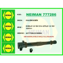 Bescher Ateşleme Bobini Fiat Doblo 2001 Palio 2001 Stilo 2001-2008 1.6 16 V Kalem Bobin