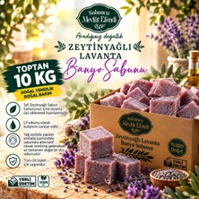 Sabuncu Mevlüt Efendi Zeytinyağlı Doğal Lavanta Banyo Sabunu 10 kg (Dökme-Ambalajsız)