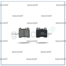 Maher Fren Balata Mercedes 1991-1998 W140 S Seri Ön 89,7mm