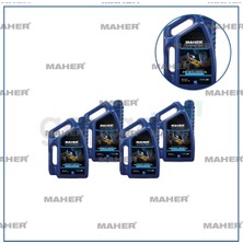 Maher Motor Yağı 10W/40 Yarı Sentetik Sl - Cf / 5lt (4 Adet)