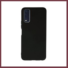 Storeşahin Vivo Y11S Uyumlu Kılıf Nano Içi Kadife Silikon - Siyah SHN0720