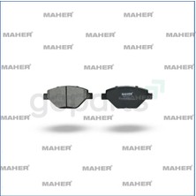 Maher Fren Balata Megane 2 2002-2008 Ön 18.30MM