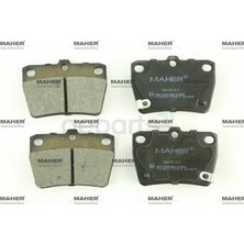 Maher Fren Balata Rav-4 2000-2006 Cherry Tiggo Disk Arka