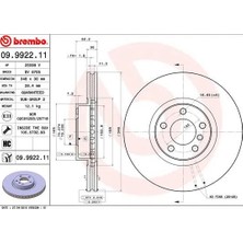 Brembo Fren Diski On Bmw E70 F15 E71 F16