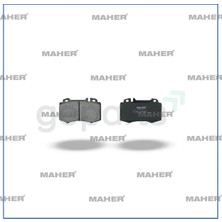 Maher Fren Balata Mercedes 2000-2006 W203 C Seri / Mercedes 2002-2009 C209 Clk Seri Ön