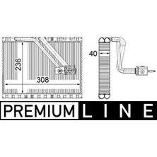 Mahle Evaporator Mercedes Vıto W447 2014