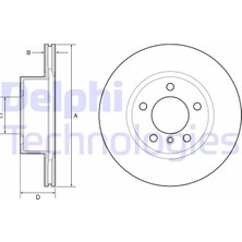Delphi Fren Diski On Bmw F20 F21 F30 F31 F34 F32 F33 F36