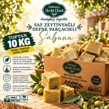 Sabuncu Mevlüt Efendi Zeytinyağlı Defne Parçacıklı Sabun 10 kg (Dökme-Ambalajsız)