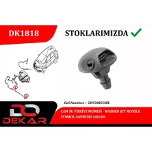 DEKAR Cam Su Fiskiye Memesı Symbol - Sandero - Logan (5 Adet)
