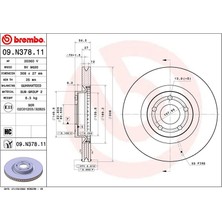 Brembo On Fren Disk Ayna Kuga 3 Dfk 2019 Focus 4 2019