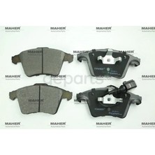 Maher Fren Balata Transporter T5 2003-2009 Transporter T6 2009 (Fişli 20MM) Ön 16