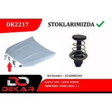 DEKAR Kaput Kilit Yayı Mercedes W206 W214 C236