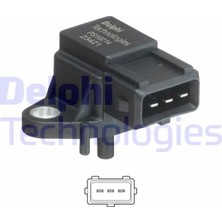 Delphi Basinc Sensoru Mercedes W124 W140 W168 W201 W202 W210 W461 W463 W638 B901>B904