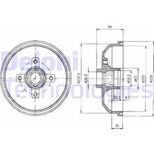Delphi Arka Fren Kampanası Corsa A 1983-1992 Corsa B - Tıgra A 1993-2002 Abs Li