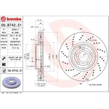 Brembo Fren Diski On Mercedes Cls - Class C218 X218