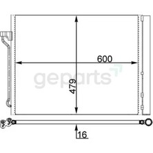 Behr Klima Radyatoru F06-F07-F10-F10 Lci - F11-F11 Lci - F18-F18 Lci - F12-F13-F01-F02 2010-2017
