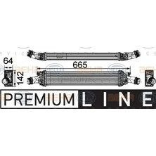 Behr Turbo Radyatörü (Intercooler) A4 / A5 / A6 2008-2012 Caga - Cagb - Caha - Cagc - Cglc 2.0 Tdı