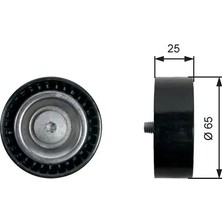 Gates Kayıs Gergi Rulmani Mercedes C218 W212 S212 W221 W222 W166