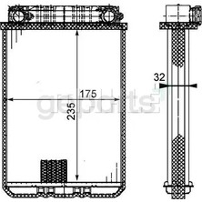 Behr Kalorifer Radyatoru W203-209-230 2000
