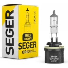 Seger Ampul H27W/1 880 12V 27W PG13 Düz Soket Standart Yenileme 3.500K Standart Işık (10 Adet)