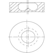 Mahle Motor Piston Segman 0.40 Ducato - Master - Movano - Boxer 2.8 Td 94.80 3X2X2.5