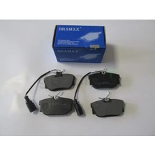 Meydan Arka Fren Balatası (2 KABLOLU)(DISK)(94,8X51X15,4)(BRAMAX) ; Volkswagen Transporter - T4- 1996-2001