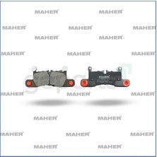 Maher Fren Balata Porsche 2010 Cayenne / Touareg 2010 3.0 Tdı-3.0 Tsı Arka