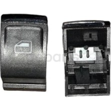 Meydan Ön / Arka Cam Düğme Butonu Sağ / Sol Aynı (Adet) (Nikelajlı) ; Volkswagen Passat - B8- 2019-2022