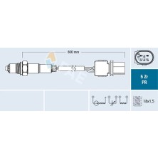 FAE Oksijen Sensoru Kat. Oncesı Mercedes W169 W176 W203 W204 C117 C219 W211 W212 X204 W164 W639 B906