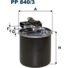 Filtron Yakit Filtresi Mercedes OM642 W204 W212 C218 C207 W463 X164 W166 W221 W639