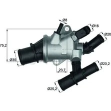 Behr Termostat Bravo - Marea - Alfa 156 1998
