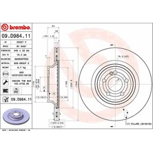 Brembo Fren Diski Arka Mercedes V167 C167 X167